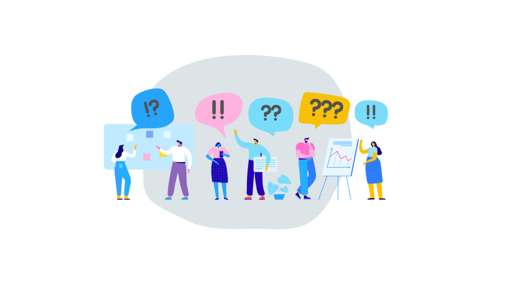 People wondering about data